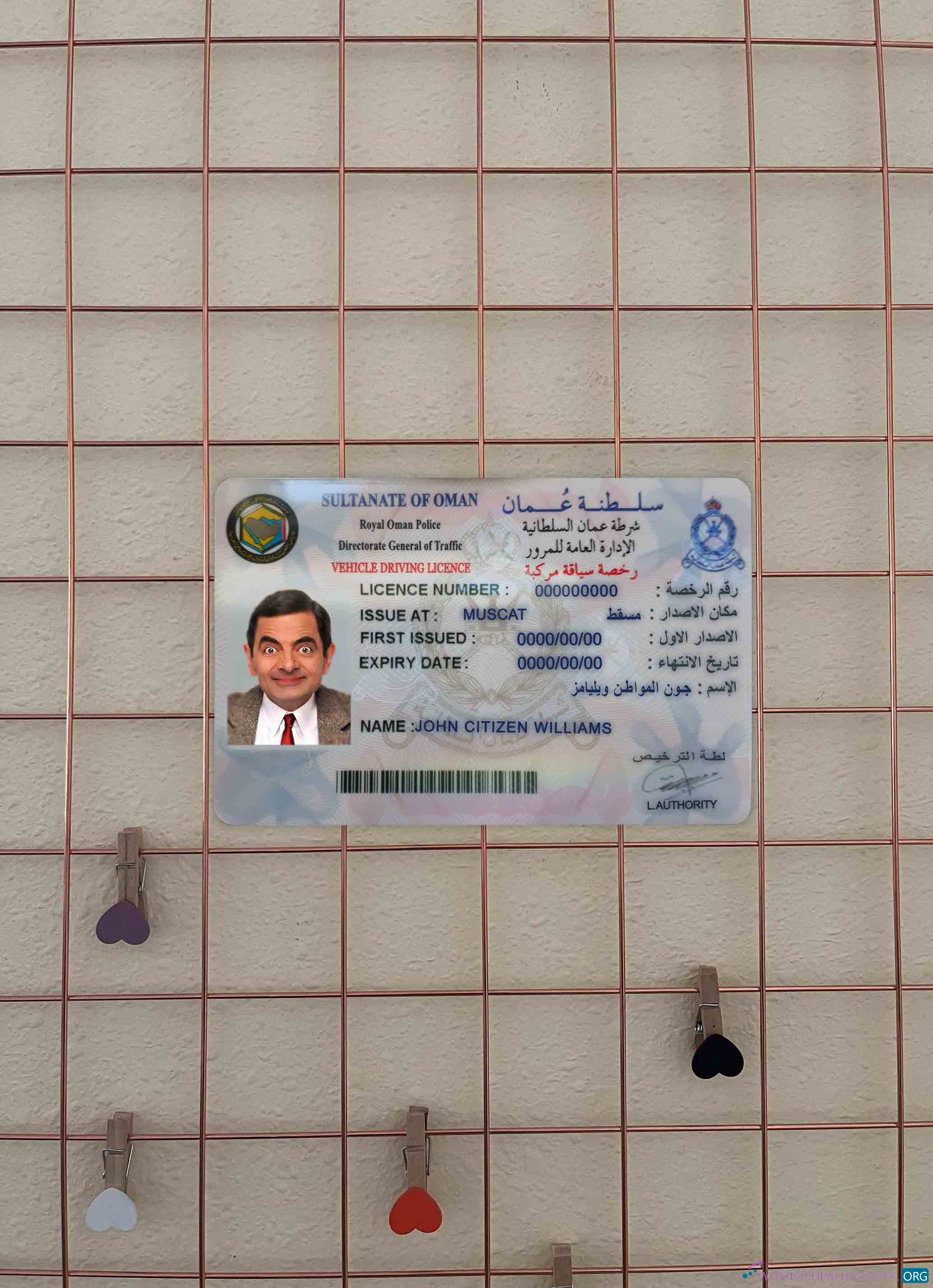 Download Oman DL photolook FRONT Photoshop template